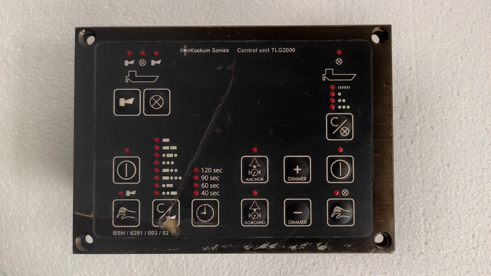 Kockum Sonics tlg2000 / TLG 2000 Control Unit BSH/6291/003/002
